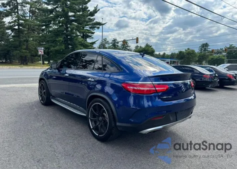 2018 Mercedes-Benz Gle Coupe 43 Amg из США, поврежденный, VIN 4JGED6EB1JA104379